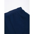 thumbnail image 5 of TTAO Kids Big Girls High Low Chiffon Dance Skirt for Lyrical Ballet Latin Jazz Stage Performance Navy Blue 14, 5 of 7