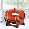 thumbnail image 4 of Dispensador de cerveza Yotijar Barril de vino 15L Marrón rojizo, 4 of 7
