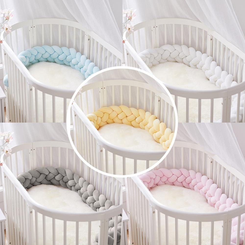 Baby bed Bumper Around Soft Plush Educational Cot Animals Crib Mobile Cloth Book 