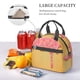 thumbnail image 5 of Fotbe Bolsa de Almuerzo con Estampado, Lonchera Aislada, Contenedores de Comida Reutilizables Tipo Cooler a Prueba de Fugas, 5 of 7