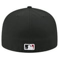 thumbnail image 4 of Men's New Era Black Arizona Diamondbacks    2001 World Series Team Color 59FIFTY Fitted Hat, 4 of 6