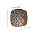thumbnail image 6 of (2 pack) Better Homes & Gardens LED Night Light, Moroccan Design, Light Sensing, Bronze, 2 in, 0.75 in, 6 of 9