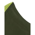 thumbnail image 5 of Franhais Women Bandeau Off-shoulder Tops Contrast Color Sleeveless Tops/ High Waist Long Skirt, 5 of 8