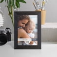 thumbnail image 6 of Grooved 5 in. x 7 in. Black Picture Frame (Set of 2), 6 of 8