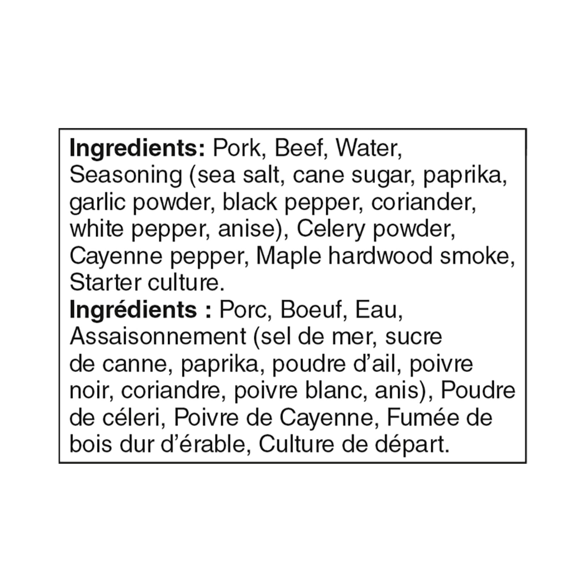 Bâtonnets de pepperoni piquants et épicés Naturellement Great Value