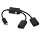 thumbnail image 5 of Micro-USB Host Cable,Micro-USB Male to 2X Type A Dual USB Female OTG Adapter Converter Hub for Andro, 5 of 5