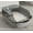 Grey-L, variant on Cat Litter Box Semi-enclosed Thickening Kitty Sandbox High Side Splashproof Pet Bedpans Supplies Pet Toilet Kitten Tray Bedpan