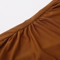 thumbnail image 6 of Women's Casual Tennis Dress 2024 Women Summer Dress Bodycon Ruched Neck Sleeveless Work Formal Party Wedding Guest Dress Brown L, 6 of 8