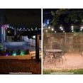 thumbnail image 4 of Enbrighten Classic LED Café String Lights, 24ft, Black Cord, 36134, 4 of 5
