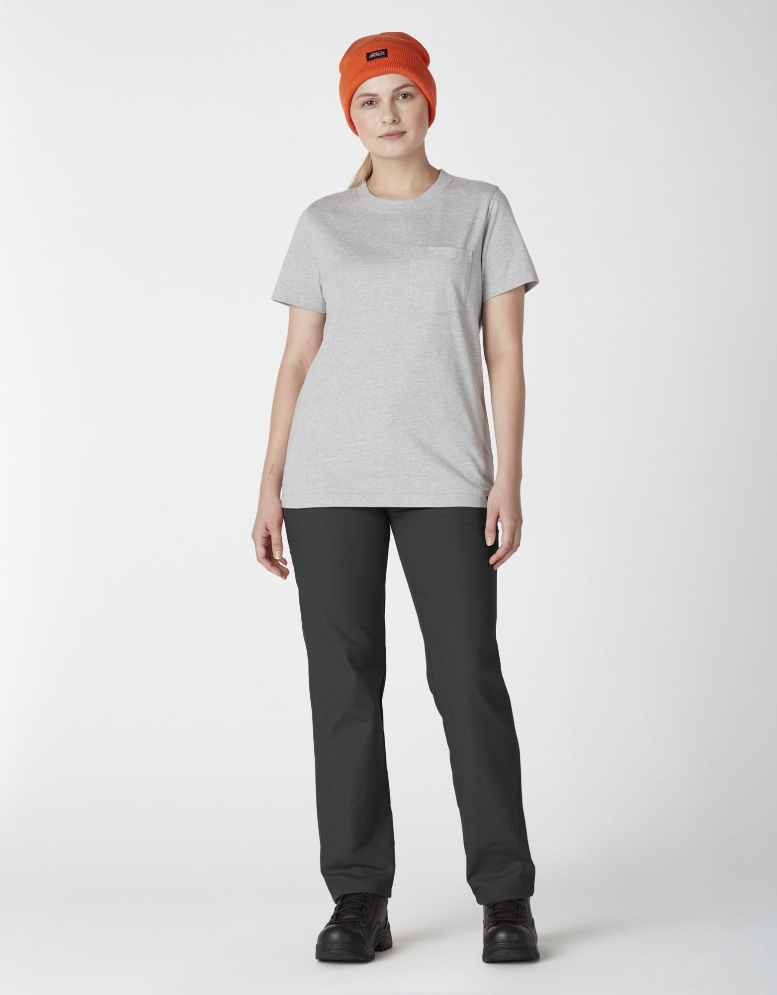 Genuine Dickies Women's Regular Straight-Leg Carpenter Pant