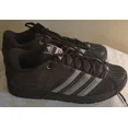 thumbnail image 1 of Men's Ad-id-as Brown Suede Tennis Shoes with Tan stripes Size 12, 1 of 6