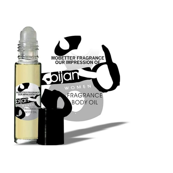 MOBETTER FRAGRANCE OILS' Impression of Bijan (W) Women Perfume Body Oil, Oriental Floral fragrance for women, Long Lasting, Travel Size, Uncut