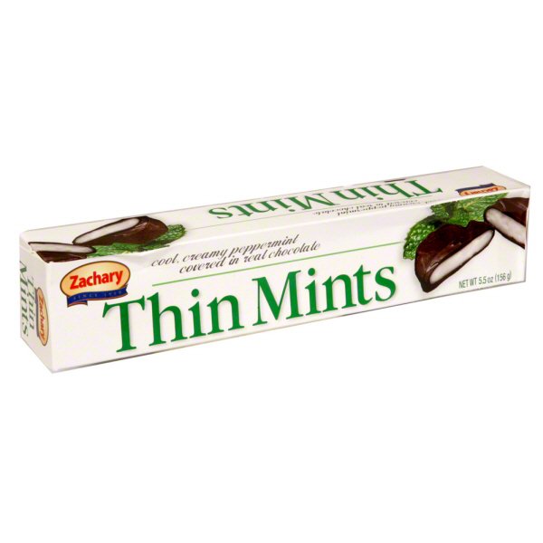 Zachary Thin Mints 3pack bundle Dark Chocolate Covered Peppermint