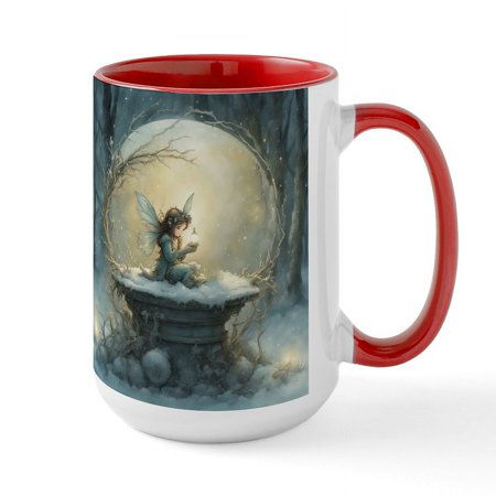 

CafePress - Christmas Wish Mugs - 15 oz Ceramic Large Mug
