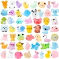thumbnail image 1 of Minifiguras de animales de resina, luminosas, 52 estilos para decoración, 1 of 8