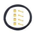 thumbnail image 3 of Kit duradero de manguera de freno de disco hidráulico para bicicleta de montaña de 2500 mm con aceitunas de 5 mm e inserciones de latón para el sistema Shimano Bh90 Bh59 - Negro Bh-59 JM, 3 of 5