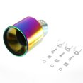thumbnail image 1 of Multicoloured Stainless Steel Exhaust Pipe Car Exhaust Muffler Car Supplies, 1 of 9