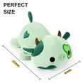 thumbnail image 4 of Peluche Onsoyours Avocado Cow Love 30 cm para niños, 4 of 9