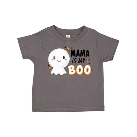 

Inktastic Mama is My Boo with Cute Ghost Gift Toddler Boy or Toddler Girl T-Shirt