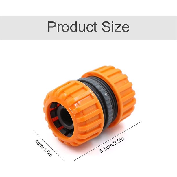 Kit De Reparación De Manguera De Jardín - 6 Piezas Para Conectar 19 Mm (3/4"), Para Conexión Rápida Y Fácil O Manguera De Reparación Sin Herramientas, Amarillo Banban ZefeiWu 8390615416894