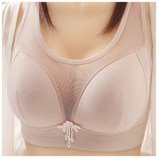Aayomet Sports Bras for Women Button Shaping Cup Adjustable