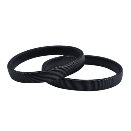 

NUOLUX 2pcs Men s Elastic Shirt Garter Sleeve Holder Armband (Black)