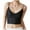 Black, variant on Women's Beautiful Back Blouse with Chest Pad - Polyester, Casual/Sexy Style, One Size, Suitable for Summer/All Seasons