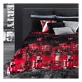 thumbnail image 1 of Edredón Premium Estampado Reverso Borrega King Size Jumbo Esquimal (Vertigo, 265x240cm), 1 of 6