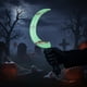 thumbnail image 5 of Decoración del hogar, cuchillo de utilería de Halloween con hoja de sangre luminosa, cuchillo de cocina de plástico de simulación, machetes y machetes, equipo de rendimiento de Cos con manchas de sang, 5 of 6