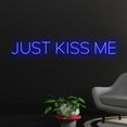 thumbnail image 2 of Handmadetneonsign Custom Just Kiss Me Neon Sign, Personalized Name LED Light, Just Kiss Me Neon Lig, 2 of 5
