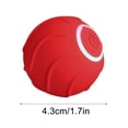 thumbnail image 2 of Fiudx Pelota Rodante para Mascotas, Juguete Interactivo con Sistema de Evitación de Obstáculos Automático, Juego Entretenido para Perros Pequeños y Medianos, Material de Goma Tpr Suave, Tamaño de 4,3, 2 of 2