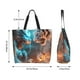 thumbnail image 5 of Easygdp Blue Dragon And White Tiger Bolsas Tote para Mujer, Bolsos de Hombro para Viaje, Bolsos de Mano de Gran Capacidad para Compras y Trabajo, 5 of 8