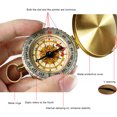 thumbnail image 4 of axGear Compass Montre de Poche en Laiton Style Militaire Armée Plein Air Camping Randonnée Outil, 4 of 8