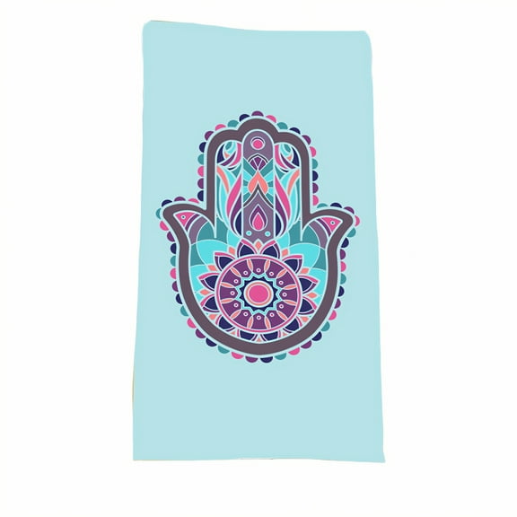 AUQ Beach Towels,Sweat-Resistant Touch Personalized Beach Towels for Kids,150D Weave Quick Dry Beach Towel,Style1,16"x35"