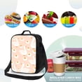 thumbnail image 4 of Bingfone Geese and Flower Reusable Insulated Lunch Bag Cooler for Work School Picnic or Travel, 4 of 9