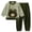 0-Green790, variant on WOYY Toddler Boys Flannel Warm Outfits Bear Long Sleeve Top Pants Sleepwear, Sizes 3-4T