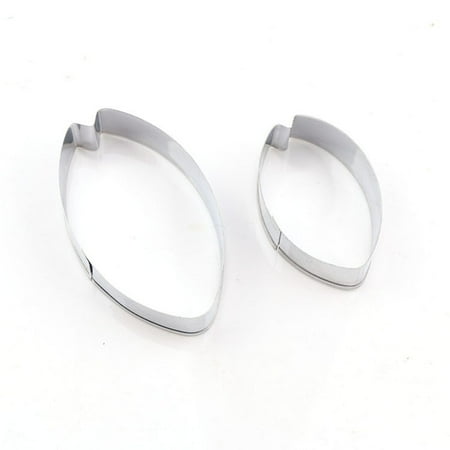 

2pcs/set Tulip Cutting Die Flower Petal Cutters Kitchen Mould Fondant Mold Craft DIY Wedding Dessert Making Set
