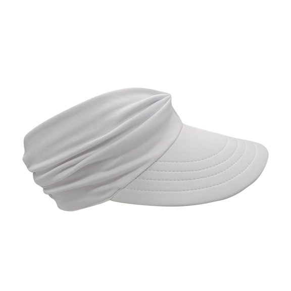 Xfvqtps Sun Visor Hat for Kids Breathable Wide Brim Sun Protection Foldable Packale Summer Sun Beach Cap