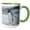 Green/White, variant on 3drose, Adelie Penguin. Antarctic Peninsula, Graham Land, Peterman Island, 11oz Mug