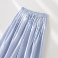 thumbnail image 3 of Shadowsong Women's Linen Tencel Wide Leg Pants, Purple, Size M, 3 of 17