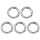 thumbnail image 1 of O Ring Hebillas 15pcsPuerta de resorte que se puede abrir Llavero Bolsa Cinturón Perro Cadena Plata Barbie Nuevos Originales, 1 of 5