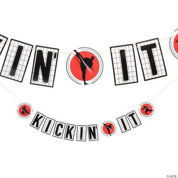 Karate Party Garland, Birthday, Party Decor, 1 Piece