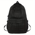 thumbnail image 3 of Men's Backpack 20.5in Laptop Backpack Plaid Large Capacity Travel Backpack Daypack Schoolbag, 3 of 5