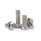 thumbnail image 4 of 10 tornillos M5x45 tornillos para máquina tornillos de cabeza redonda de acero inoxidable 304 tornillos estándar de rosca completa para equipos de maquinaria y muebles para el hogar Rojo Verde, 4 of 5