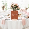 thumbnail image 2 of Koyal Wholesale Terracotta Line Design Wedding Signs Bundle Set for Ceremony, Reception Decor Signage, 8.5 x 11", 30-Pack, 2 of 5