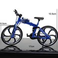 thumbnail image 1 of Modelo de bicicleta de aleación, simulación de montaña, carreras de descenso, mini modelo de coche, colección de adornos de coche de juguete de metal, 1 of 6