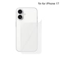 thumbnail image 1 of SharkTRUE Premium Tempered Glass Back Screen Protector For iPhone 17 Series: Scratch-Resistant, Bubble-Free Installation, 1 of 6