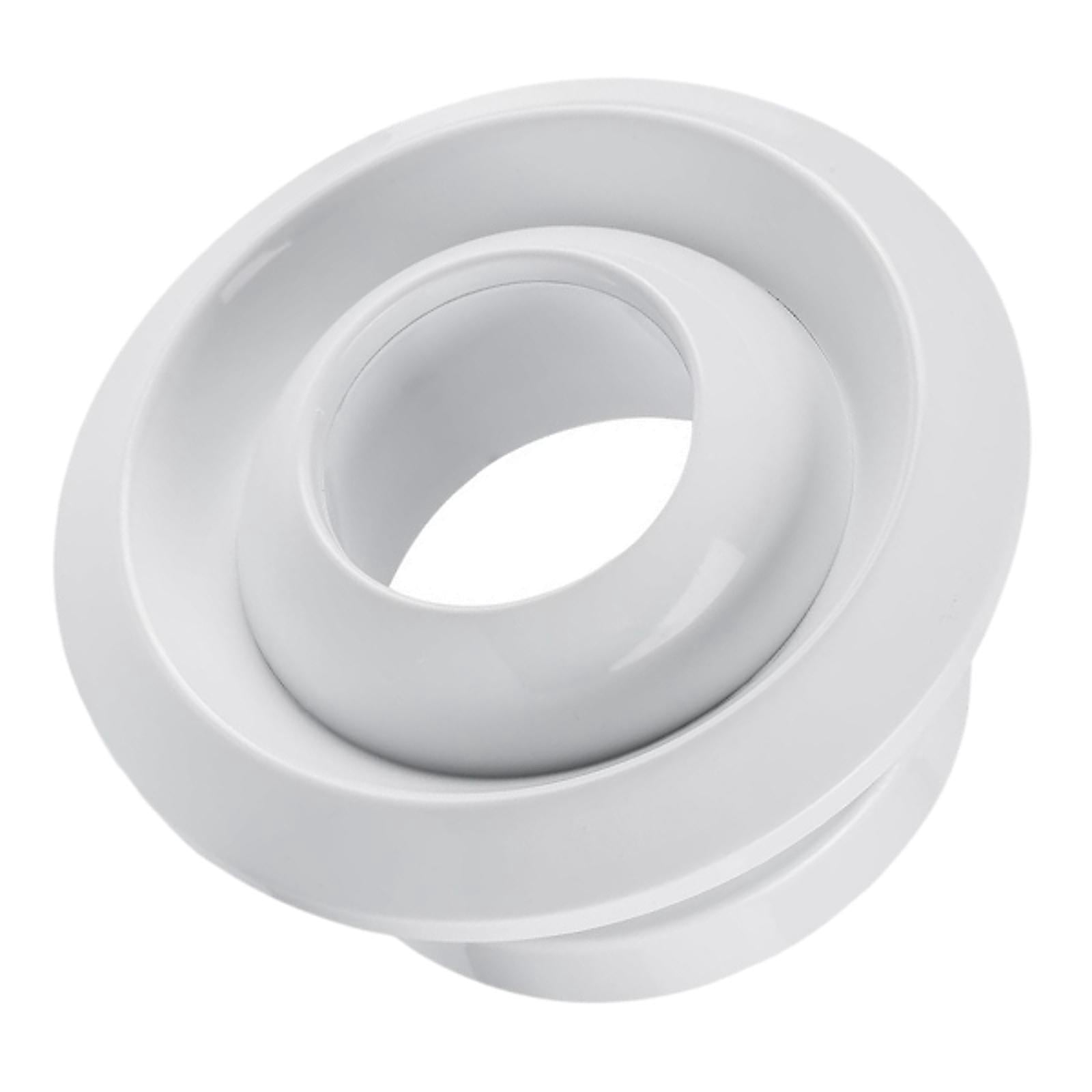 Zxpjkyu Ball Jet Nozzle Diffuser Ventilation Cover Adjustable Rotatable Ceiling Diffuser 6inch
