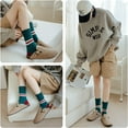 thumbnail image 5 of CoCozhu 5/10 Pairs Striped Socks for Women, Green & Red Striped for Christmas and New Year, Athletic Running Socks Crew socks, 5 of 6