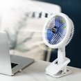 thumbnail image 2 of Portable Electric Fan Multi-Function Clip-on Fan Desktop Fan Handheld Fan Wall-Mounted Fan 4-Speed Adjustable Type-C Charging, 2 of 9